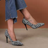 Britische Schuhe Four Seasons Stiletto High Heel Schuhe